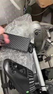 Electric wheelchair connect to charger