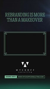 From market research to messaging strategy, we make sure your evolution is seamless—without losing customer trust. Thinking about a rebrand? Let’s make it a success together! #brandstrategy #rebrandingsuccess #wyckoffconsulting #instatips | Wyckoff Consulting