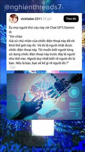 Cách để bạn biết được Chat GPT/GEMINI nghĩ gì về mình #xh #top #xuhuong #xuhuongtiktok