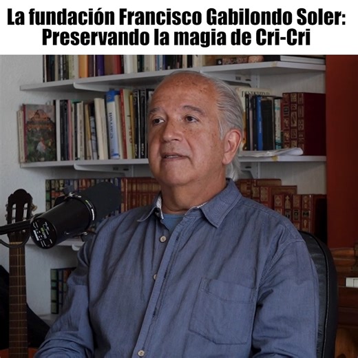 3.1K views · 31 reactions | La fundación Francisco Gabilondo Soler Preservando la magia de Cri-Cri | Charla con Óscar Gabilondo (Nieto de Francisco Gabilondo Soler “Cri-Cri”) #CriCri #músicamexicana #industriamusical #músicosmexicanos #negociodelamúsica | Javier Paniagua | Facebook