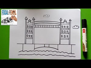 Learn how to draw LONDON BRIDGE.