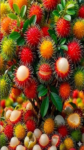 Easy and Fast Methods to Grow and Propagate Rambutan Trees #garden #fruits #nature #diy