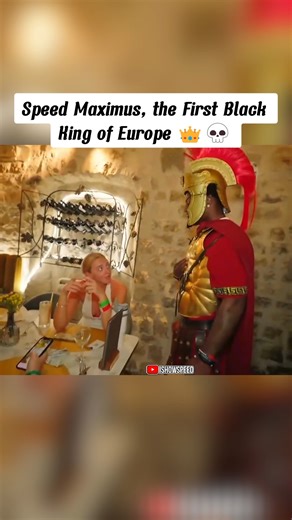 SpeedLMAO777 on Instagram: "Speed Maximus, the First Black King of Europe 👑💀 IShowSpeed, the viral American streamer, brought his whirlwind America tour to Salt Lake City, and the city wasn't ready for the chaos he unleashed. From the moment he touched down, Speed filled the streets with his trademark barking, wild reactions, and over-the-top energy that had fans swarming for a glimpse. Salt Lake got a taste of everything-Speed cracking jokes with strangers, hyping up the crowd, and turning ev