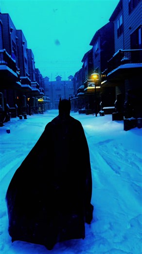 Put together a Mr. freeze trailer from the #snow we got back in #february in #clt can’t wait to add this #villain to my #batman universe Aerial shots by @shotsbyjonez