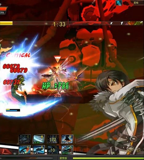 [穿越時空的對決]elsword 엘소드 艾爾之光 4-x 小綠 汙染(舊) #shorts