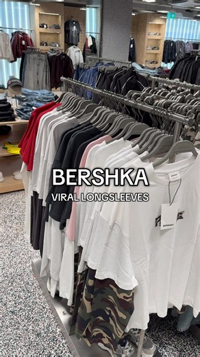 Bershka viral longsleeves🤩 #fashiontiktok #bershka #finds #outfitinspo #StreetFashion