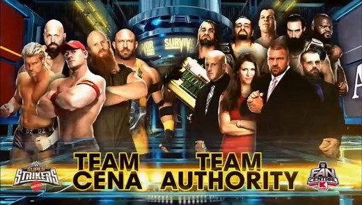 WWE Survivor Series 2014 - Team Cena vs Team Authority (5-on-5 Survivor Series Elimination Match)