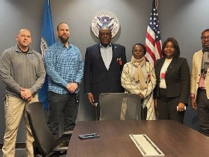 Ghana Embassy assesses health, welfare of immigrants in US detention centres