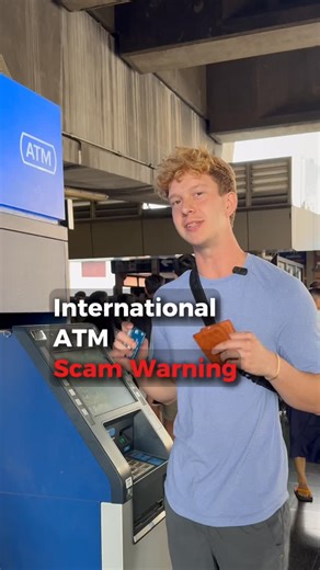 Spencer Ocean | Travel on Instagram: "ATM conversion scam (DCC) warning. If you see “Accept With Conversion” vs “Accept Without Conversion” — always choose Without Conversion. You still withdraw in local currency. Your bank/card typically gives a better exchange rate than the ATM (DCC markup). #traveltips #travelsafety #scamalert #internationaltravel #moneytips"