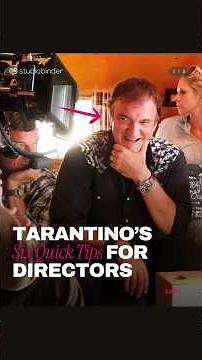 6 Things Tarantino Does to Direct (No Film School, No Storyboard)