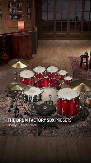 The Drum Factory SDX – Preset Medley | Drums by Sylvia Massy