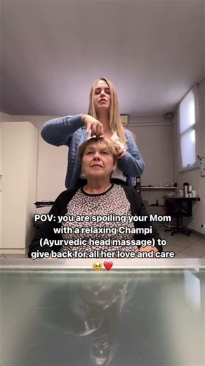 I’m still learning the art of Champi, but I absolutely love the ritual and how it connects us 🥺