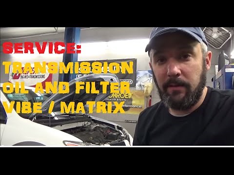 Replace Transmission Fluid & Filter - Toyota Matrix / Pontiac Vibe FWD