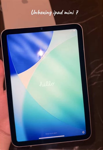Unboxing ipad mini✨🫶🏻#unboxing #ipadmini #asmr #ipadmini7 #fyp