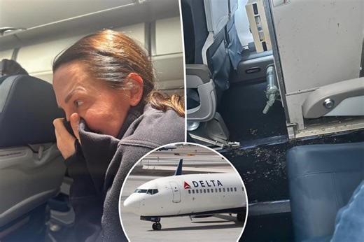 Plane passenger still in shock after fellow flyer projectile vomits on her: ‘Chunks and debris hitting me’