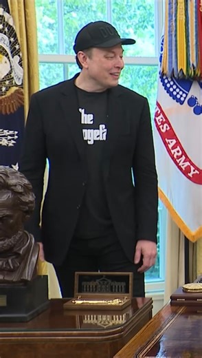 Elon Musk on Friday said he got a black eye after his five-year-old son X punched him in the face while they were “horsing around.” “I was just horsing around with little X, and I said, ‘Go ahead, punch me in the face,’ and he did,” the billionaire told reporters in the Oval Office on his last day as a special government employee. “I didn’t really feel much at the time, and then I guess it bruises up. But I was just horsing around with the kids, basically.” Watch more by tapping the link in our 