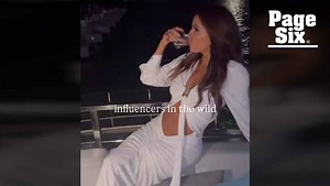 Eva Longoria shows off her abs in white-hot cutout dress for 50th birthday party