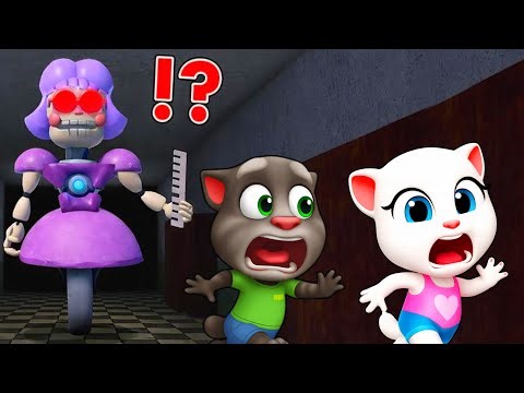 Talking Tom plays: Miss Ani-Tron's Detention Roblox - My Talking Tom and Friends #Roblox #talkingtom