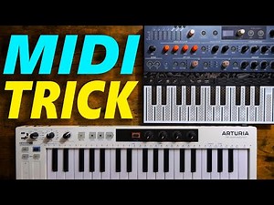 Microfreak MIDI Keyboard Trick