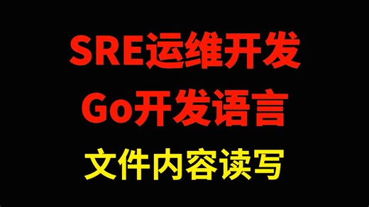 64.运维GO开发--文件内容读写