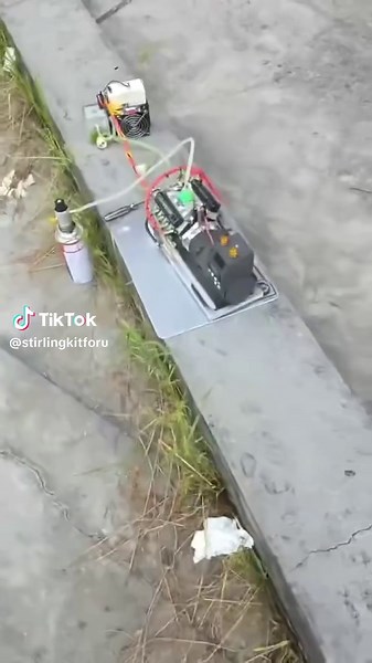 Cison v8 with generator complete kit | Stirlingkit #stirlingkit #engine #generator #v8 Link： https://bit.ly/4nqUzbZ