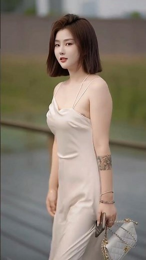 Beautiful CHINESE girls street【Fashion】very stylish 🥀