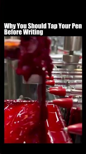 Why Pen Tips Are Primed Before Use ✍️ | Secret Behind Smooth Writing