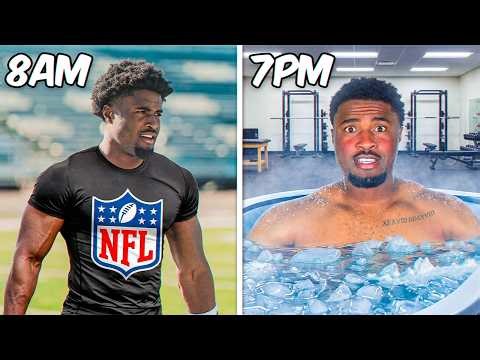 My Full Day Of Training To Play Professional Football