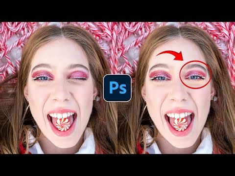 How to Open Closed Eye in Photoshop!