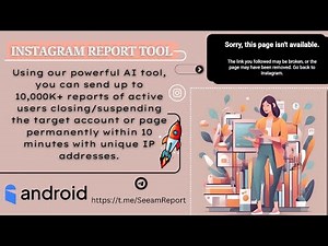 Instagram Auto Report Bot (Send a lot of Reports automatically)