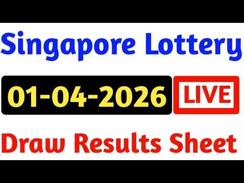 01-04-2026 Today 4D Results Singapore | 4d Result | Today 4d Result Live