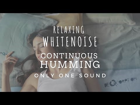 Continuous Low Humming Sound | Increase Focus | Dark Screen | Sleep, Meditation