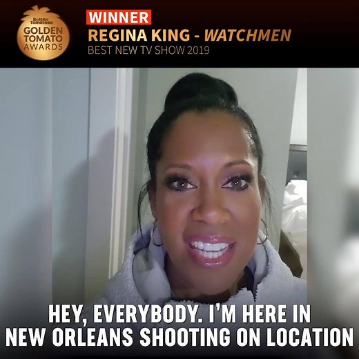 "It means the world" - Regina King thanks critics and fans for Watchmen HBO's two big Golden Tomato Award wins! Congratulations! | Rotten Tomatoes