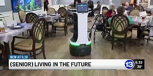 Local senior living campus using robots to help residents
