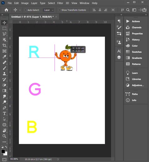 Photoshop Tips ✨ How to use RGB Color . #alinamaydesign🔥 #creatorsearchinsights #photoshop #photoshoptutorial #foryoupage