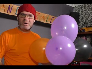 Squeeze Pop Bursting Balloons Quickie Tangobaldy™ Family Friendly Fun video