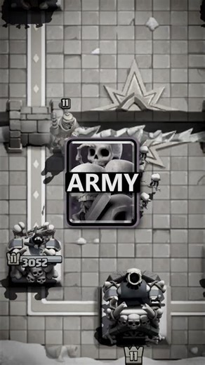 How To Master Skeleton Army?! #clashroyale #shorts