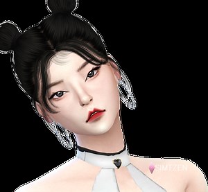 The Sims 4 : Hwang Yeji ITZY [CC List   Tray Files Download]