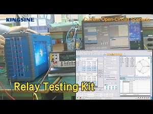 6 Phase Relay Testing Kit Compact High Accuracy Universal Small