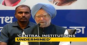 Modi Government Making Calibrated Bid To Weaken Democracy: Manmohan Singh |