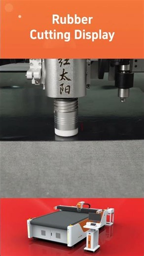 Rubber Digital CNC Knife Cutter