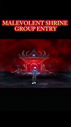 👹 MALEVOLENT SHRINE NEW GROUP ENTRY 😱 |Free Fire#FreeFire #GroupEntry#FreeFireShorts #GarenaFreeFire