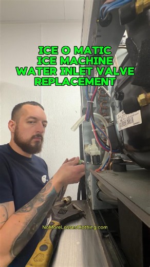 2 ice machines down, ice o matic, water inlet solenoid valve replacement