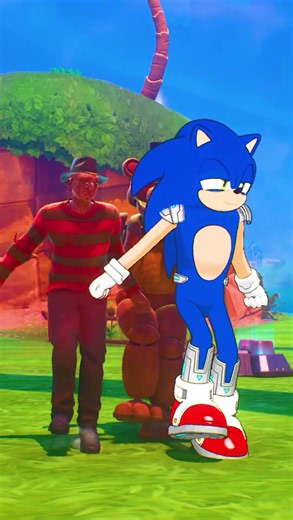 Sonic Phonk Beat Dance x Freddy Fazbear x Freddy Krueger in Fortnite 🔥