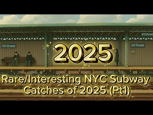 Rare/Interesting NYC Subway Catches of 2025 (Part 1)