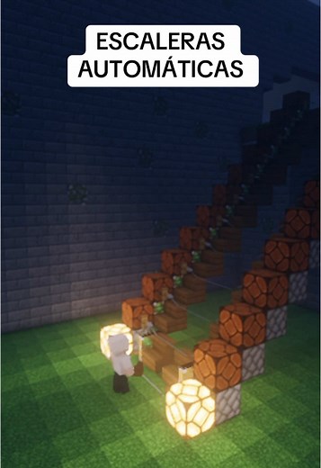 Tutorial: Construcción de Escaleras Automáticas en Minecraft