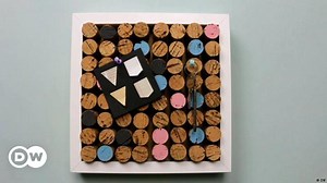 DIY: a bulletin board made of corks