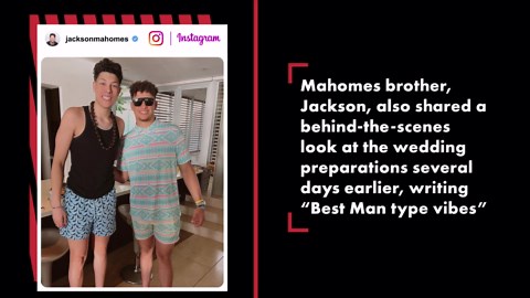 Patrick Mahomes and Brittany Matthews get married in lavish Hawaiian wedding