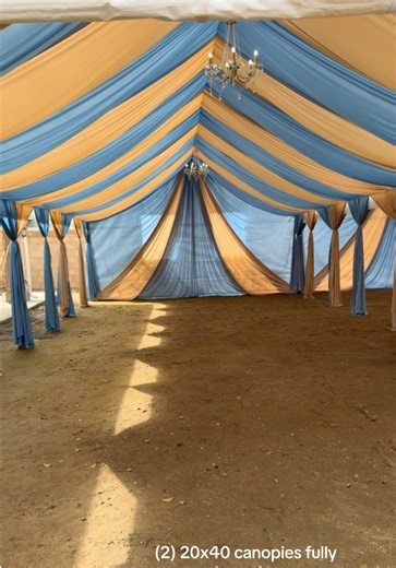 Elegant 20x40 Canopies for Your Quinceañera