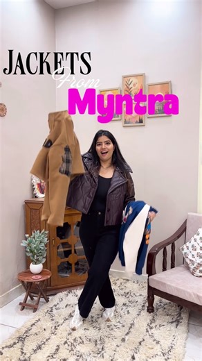 Srishti Pawadia | Comment LINK to get link in your dm❤️ (myntra outfit, winter wear, puffer jacket, crop top winters, women fashion, myntra haul, ootd,... | Instagram